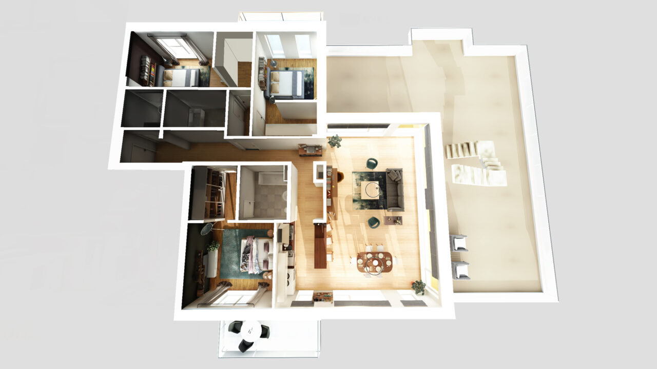 Penthouse-uri Faza 2 - Ambiance Residecene